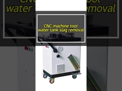 0.75mm Genauigkeit CNC Kühlmittelfiltration 8000L/H Kühlmittel Tank Reinigung