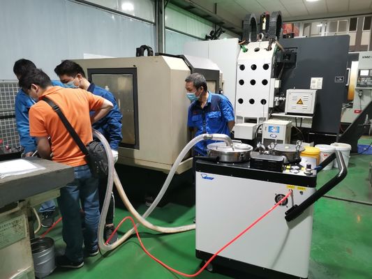 Aluminiumchipreinigung CNC Kühlmittelfiltersystem Kühlmittelbehälterreiniger