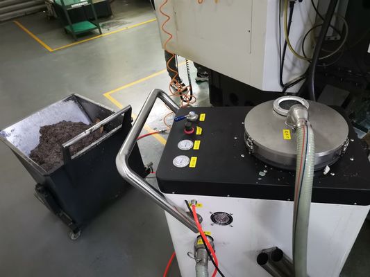 Reine Pneumatische Splitter-Schlamm-Entfernung Maschine Sediment CNC Kühlmittel Tank Reiniger
