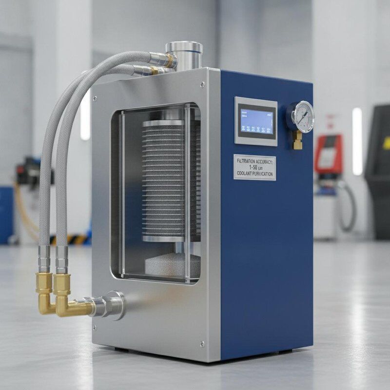 Filtration 0,3mm Kühlmittelfilter für Werkzeugmaschinen mit einer Filtrationsgenauigkeit von 1 bis 50 Mikron zur Gewährleistung der Kühlmittelreinigung
